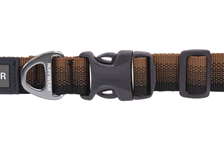 Повсякденний нашийник для собак Ruffwear Front Range™ 28-36 см Коричнево-чорний
