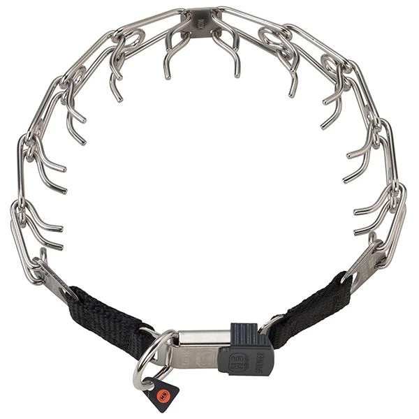 Строгий нашийник для собак Sprenger Ultra-Plus Training Collar замок ClicLock, нержавіюча сталь, 52 см