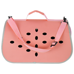 Сумка для перенесення котів та собак 48x26x25 см CosmoPet CP-12 Peach