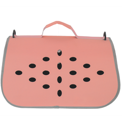 Сумка для перенесення котів та собак 48x26x25 см CosmoPet CP-12 Peach