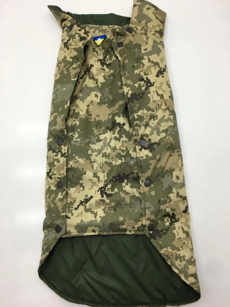 Matys Попона жилет для собак Камуфляж S/25 х 40+4 см