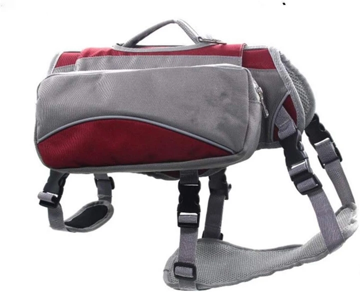 Voyagerpet Сумка-сідло для собак Voyager Pet Dog Bagpack M Червоний