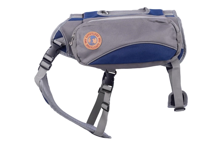 Voyagerpet Сумка-сідло для собак Voyager Pet Dog Bagpack L Синій