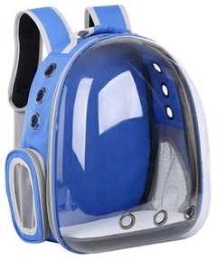 Без бренду Рюкзак для перенесення вихованців RIAS Pet Cat Blue (3_04925)