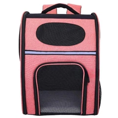 Рюкзак для домашніх тварин SENFUL 2-in-1 Deluxe Pet Backpack SBC5215 Pink