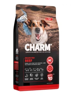 Сухий беззерновий холістик корм Charm Grass-Fed Beef Шарм із яловичини відгодованої на траві для собак 0.34кг
