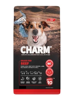 Сухий беззерновий холістик корм Charm Grass-Fed Beef Шарм із яловичини відгодованої на траві для собак 0.34кг