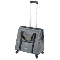 Візок для маленьких собак та кішок Ferplast Voyager Trolley 46.5х26.5х50 см Сірий (85738421)