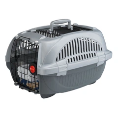 Переноска для собак та котів Ferplast Atlas Deluxe Open 20 37.4х57.6х33 см max 8 кг Сіра (73040899)