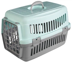 Переноска для кішок і собак Animall CNR-102 48.5х32.5х32.5 см Сіро-м'ятна (2000981202453)