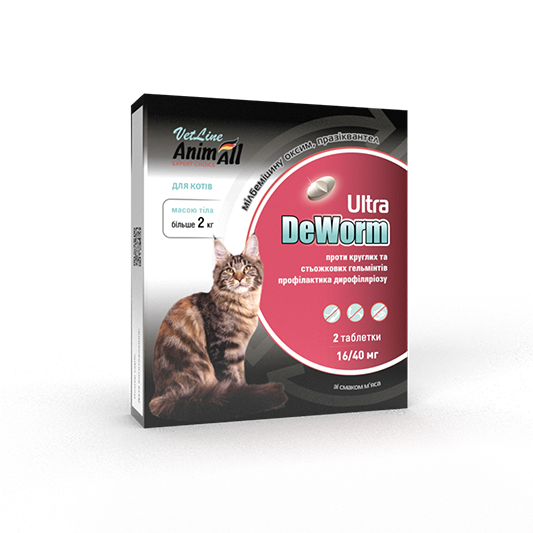 AnimAll Препарат DeWorm Ultra ДеВорм для кошенят