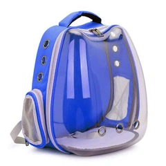 Рюкзак для перенесення домашніх тварин CosmoPet CP-102 39х35х23см Blue (3_06534)