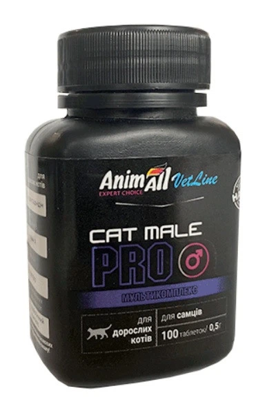 AnimAll Добавка VetLine MALE PRO для дорослих котів