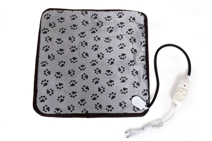 Lock Mat Килимок- лежанка з підігрівом для собак та котів 45 х 45 см килимок з регулятором температури Сірий