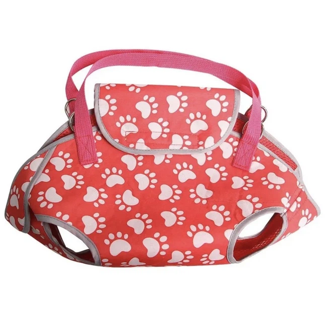 Xtep Сумка-перенесення для собак та кішок "Sling Style" Red Size S Довжина 24 см Обхват грудей 27 см
