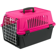 Переноска для собак та котів Ferplast Atlas El Fluo 20 37x58x32 см max 8 кг Рожева (73008199IO)