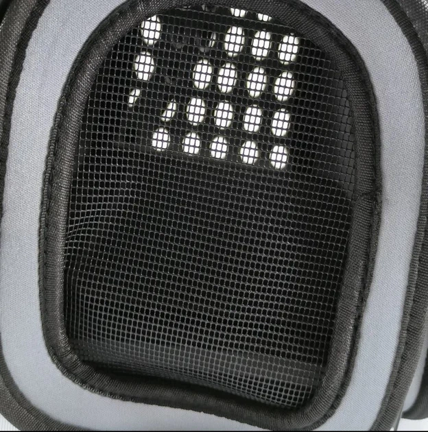 Сумка для перенесення котів та собак CosmoPet CP-406 42 x 28 x 30 см Сірий