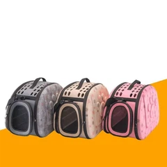 Сумка-переноска CosmoPet для тварин розмір S 35×20×22 см до 5 кг, композитний матеріал, овальна (0ECCE061CAB5)