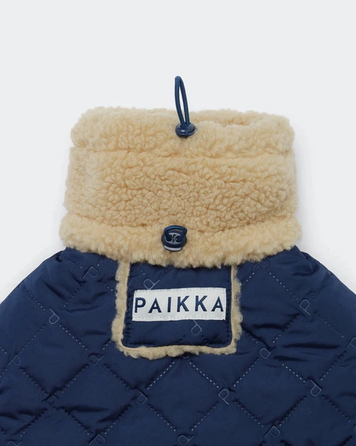 Paika Тепла попона для собак Winter Sherpa Jacket Navy Paikka 50