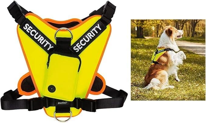 Шлейка для собак ZOOFARI нагрудна L-XL з повним регулюванням, що забезпечує безпечний контроль та світловідбиваючі елементи