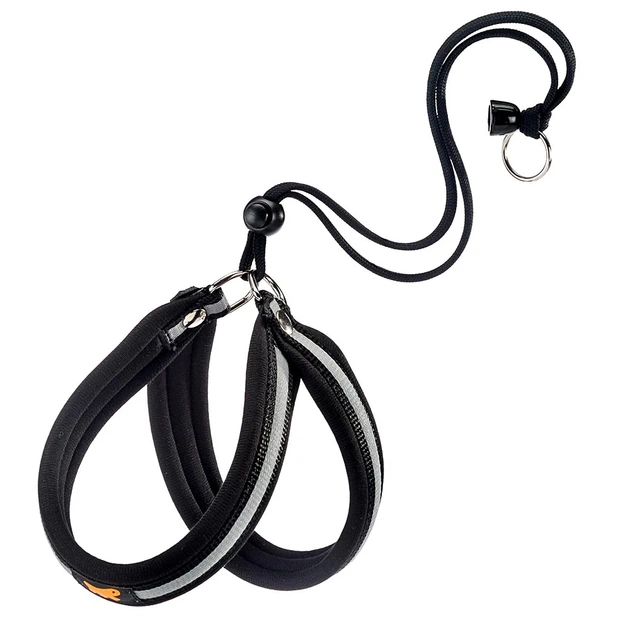 Ferplast Шлейка AGILA Reflex, нейлон, чорний, s