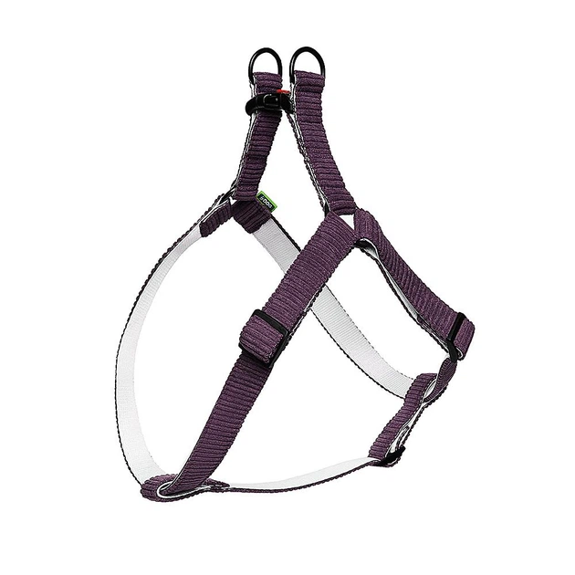 Hi Dog Шлея HIDOG нейлонова VELVET слива M 20мм 45-64см (127/1050)