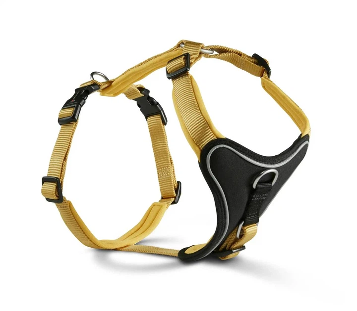 Шлейка для собак пом'якшена Wolters Professional Comfort 2 40-45 см / 25 мм Жовтий