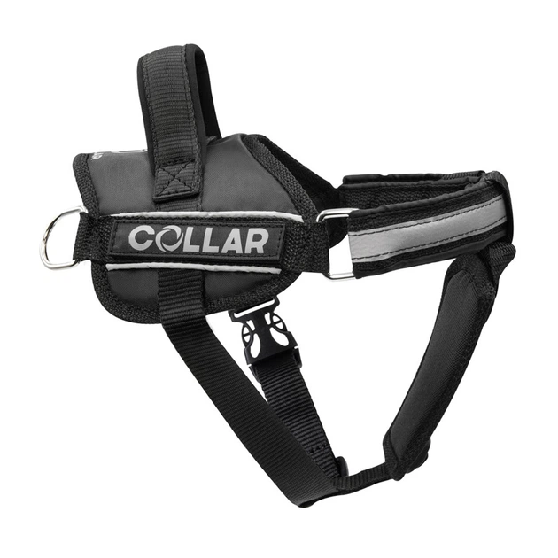 DOGextreme Шлея "Dog Extreme" "POLICE" №3 (В:55-75 см) чорний