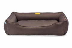 Лежак Harley and Cho Dreamer Brown Waterproof M 70x50 cm Коричневий Вологостійкий для собак (HC-003100481)