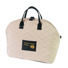 Xmaoers Сумка-перенесення для тварин Lesko S82 Beige для собак та кішок автомобільна портативна