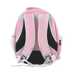 Рюкзак-переноска для кішок Taotaopets 253304 Panoramic Pink 35*25*42cm з ілюмінатором
