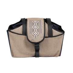 Сумка-переноска для собак Pet Fashion Linen 38*32*22 см