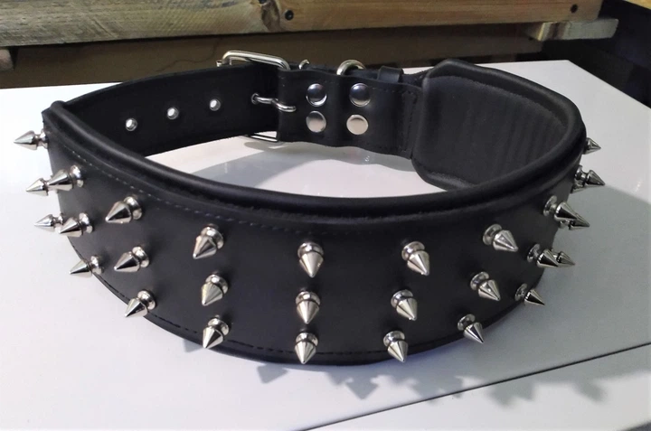 Шкіряний нашийник Lockdog M(30-44 см) 000240016
