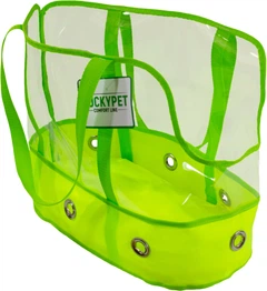 Сумка Lucky Pet Неон №0 23 x 33 x 28 см Жовто-прозора (4820224215570)