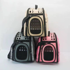 Сумка-переноска CosmoPet для котів і собак розмір M 42×33×28 см до 8 кг, м’яка EVA (91D7AD741E44)
