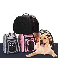 Сумка-переноска CosmoPet для котів і собак розмір M 42×33×28 см до 8 кг, м’який матеріал (310DE4392074)