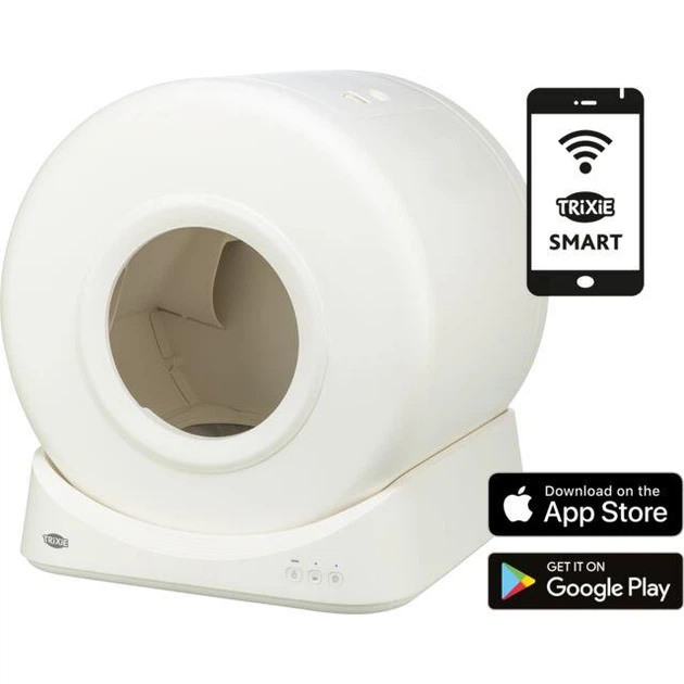 Туалет для котів "Smart" Trixie білий (51 × 56 × 54 см) (ТХ-40050)