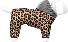 Комбінезон для собак WAUDOG Clothes малюнок "Леопард", L50, В 70-74 см, С 47-50 см Різнокольоровий (425-4066collar)
