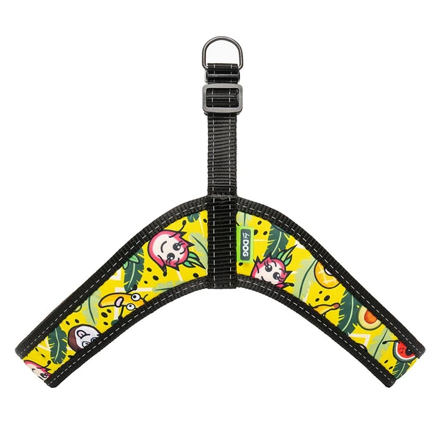 Hi Dog Шлея HIDOG COMFORT Crazy yellow fruits XXS 28-34см (135/1057)
