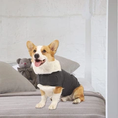 Wan talk Заспокійливий жилет для собак WanTalk Dog Anxiety Jacket, Dark Grey, M