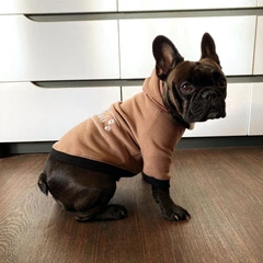 Худи для собак DogClub Brand XL Brown