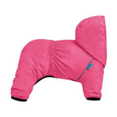 Комбінезон-дощовик для собак Barksi Textile S Рожевий (2007033073948)