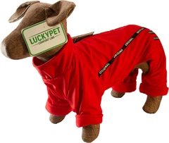 Комбінезон для собак Lucky Pet Фокс №1 L 29х46 см Червоний (6820479483151)