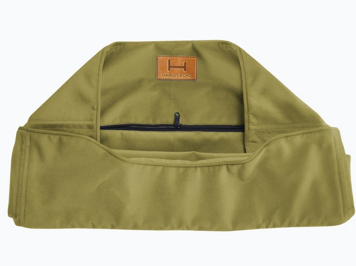 Чохол для лежака для собак Harley and Cho Dreamer Velour Olive M