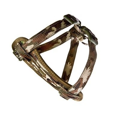 Шлея EzyDog Chest Plate Green Camo розмір XXSmall 24-38 см для собак вагою 1-3 кг