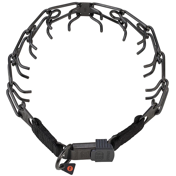 Строгий нашийник Sprenger Ultra-Plus Training Collar для собак, замок ClicLock, воронована нержавіюча сталь, 3,2 мм, 52 см