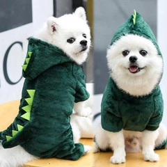 Костюм комбінезон для собак Pet Style "Діно" Зелений 2XL