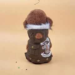 Комбінезон для собак Pet Style "Pet&Baby DOG" Хакі XS