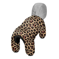 Комбінезон для собак WAUDOG Clothes малюнок "Леопард", M45, 57-60 см, З 41-44 см