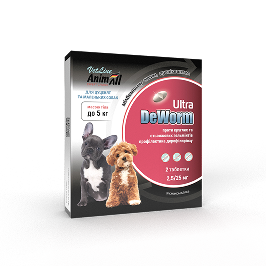 AnimAll Препарат DeWorm Ultra ДеВорм для цуценят